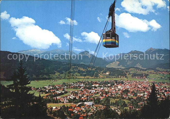 Seilbahn Nebelhorn Oberstdorf Allgaeu Hoher Ifen