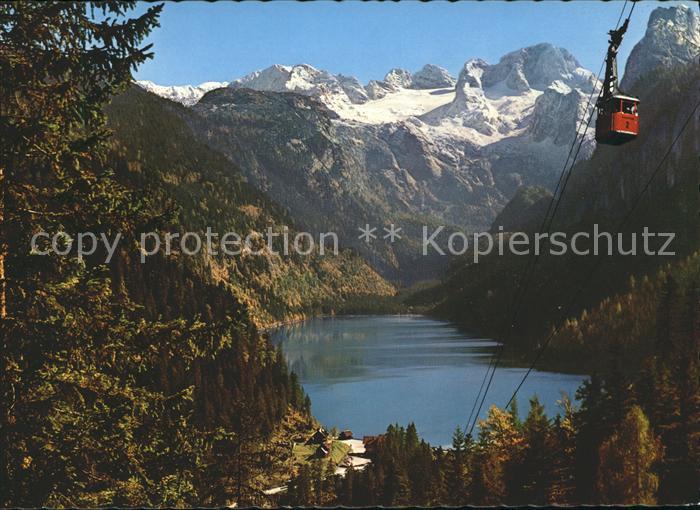 Seilbahn Gosaukamm Gosau-See Gablonzer-Haus Hohe