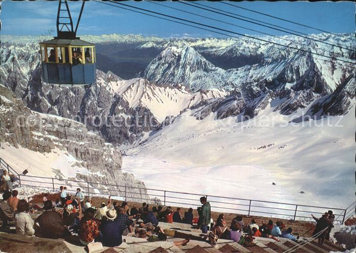 Seilbahn Zugspitze Inntal Zillertaler Alpen