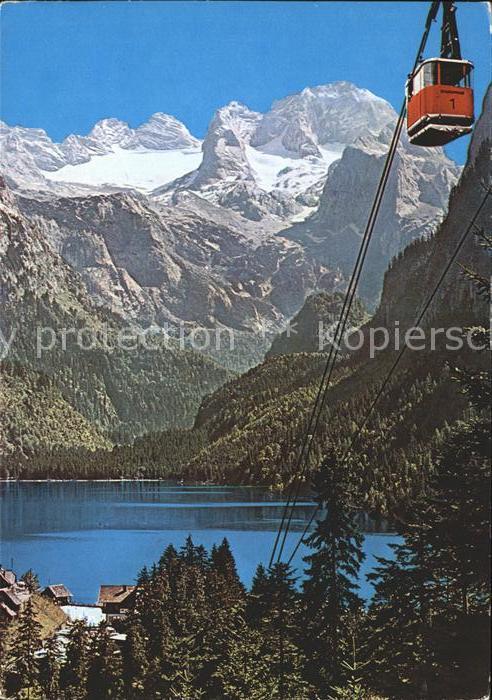 Seilbahn Zwieselalm Gosausee Hoher Dachstein