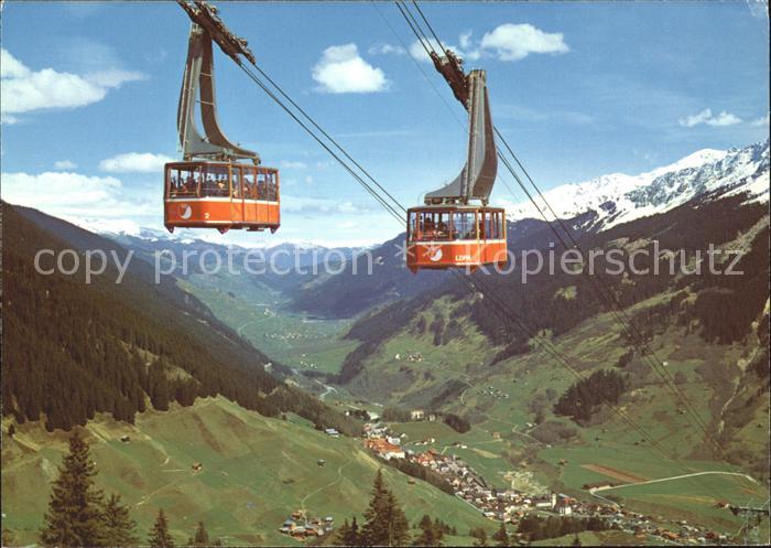 Seilbahn Disentis Buendner Oberland