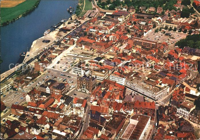 Venlo Centrum Maas Fliegeraufnahme