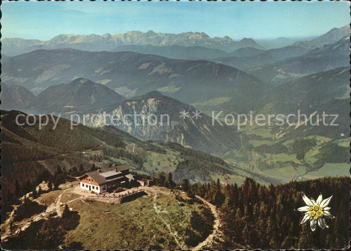 Hochwurzenhuette oeaeV-Sektion Schladming Fliegeraufnahme