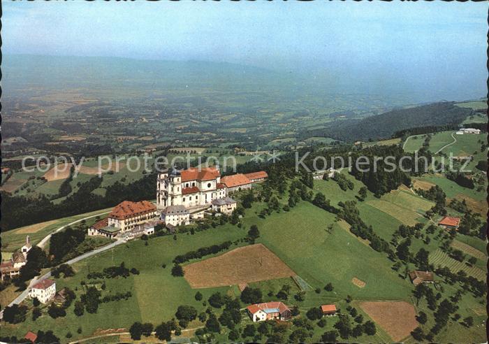 Sonntagberg Basilika Fliegeraufnahme