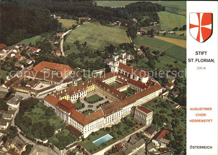 St Florian Augustinerchorherrenstift Sankt Florian Fliegeraufnahme