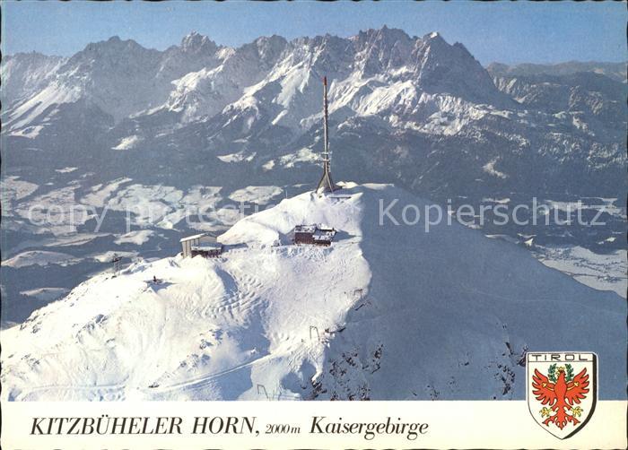 Kitzbuehel Tirol Kitzbueheler Horn Grossglockner Fliegeraufnahme