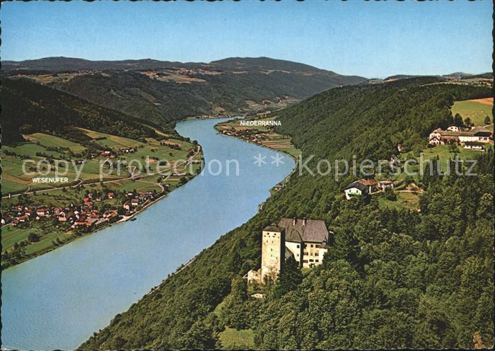 Hofkirchen Muehlkreis Schloss Marsbach Fliegeraufnahme