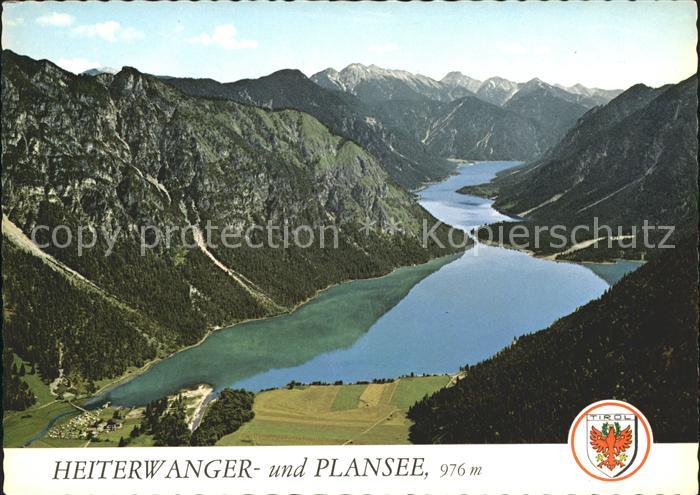 Heiterwang Heiterwanger- und Plansee Fliegeraufnahme