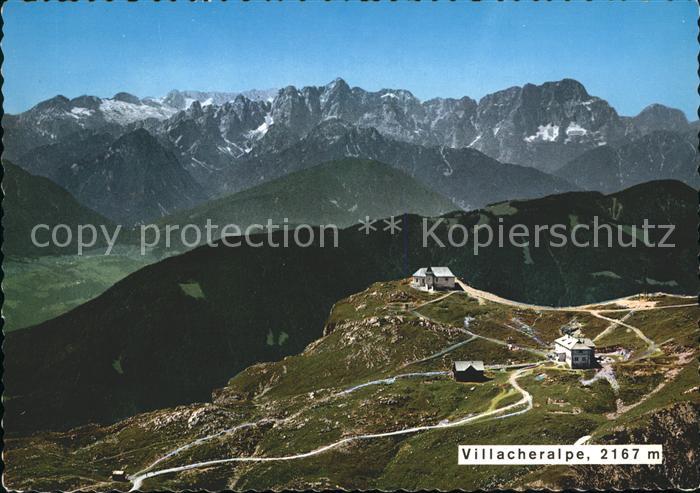 Villacher Alpe Ludwig Walterhaus Julische Alpen Mangart