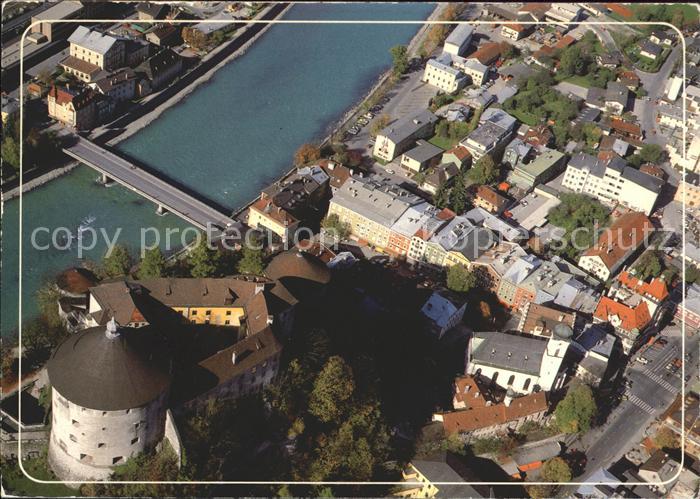 Kufstein Tirol Festung Fliegeraufnahme