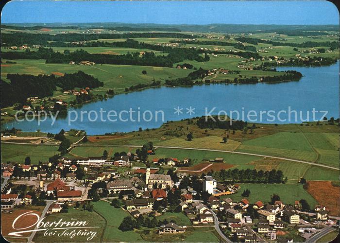 Obertrum See Fliegeraufnahme