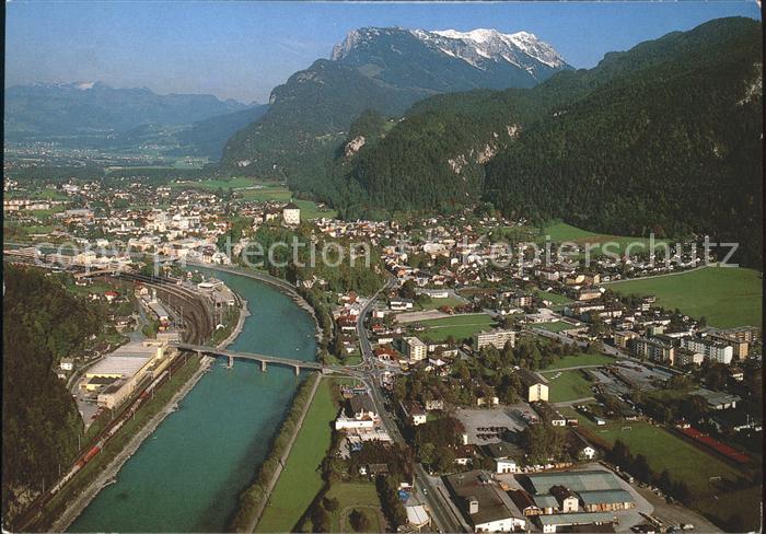 Kufstein Tirol Zahmer Kaiser Fliegeraufnahme