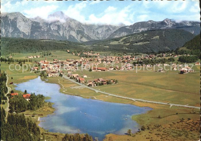 Seefeld Tirol Wetterstein Fliegeraufnahme