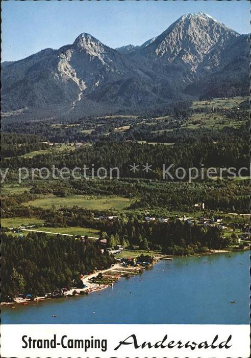 Faak am See Finkenstein Strand-Camping Anderwald