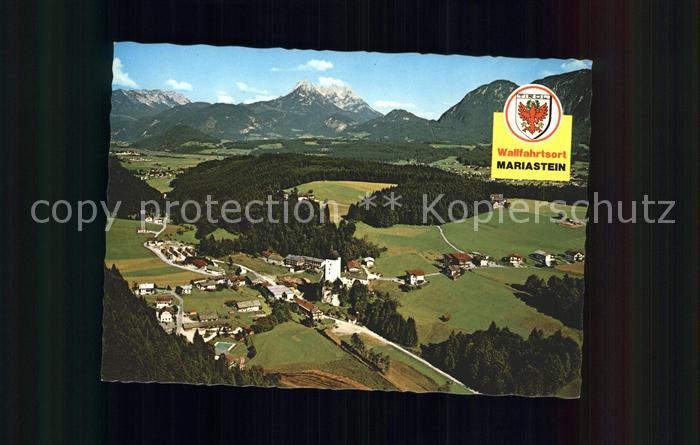 Mariastein Tirol Fliegeraufnahme