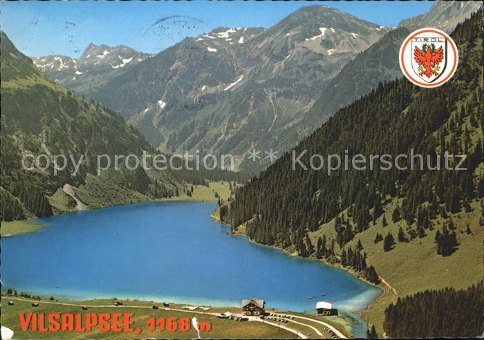 Tannheim Tirol Vilsalpsee Fliegeraufnahme