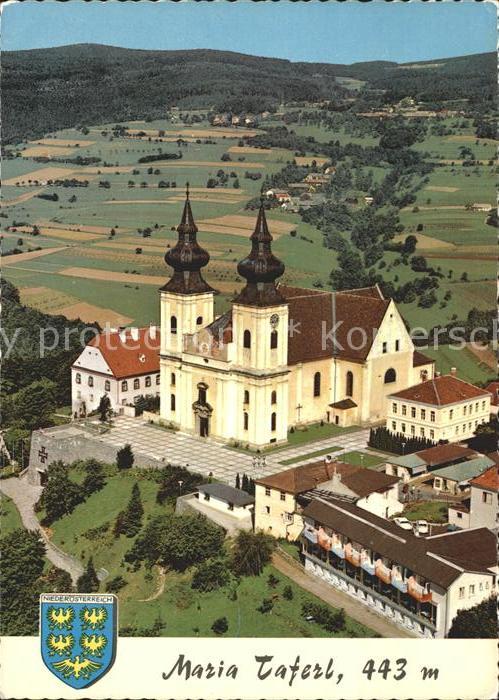 Maria Taferl Basilika Fliegeraufnahme