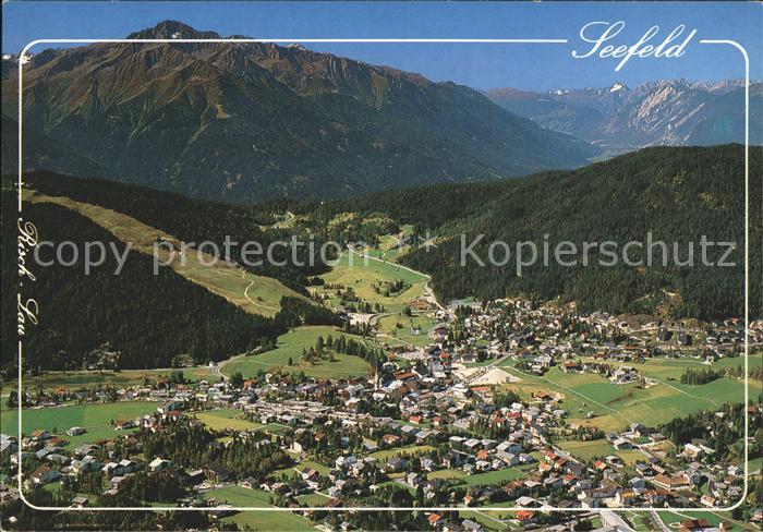 Seefeld Tirol Fliegeraufnahme