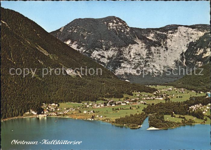 Obertraun Hallstaettersee Dachstein Fliegeraufnahme