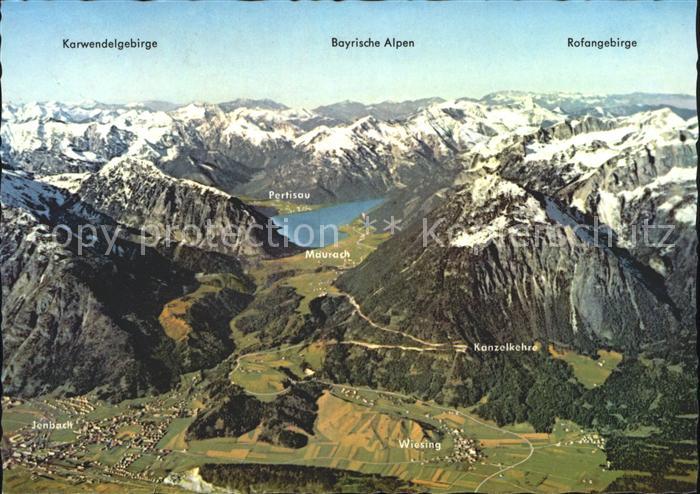 Achensee Achsenseegebiet Fliegeraufnahme