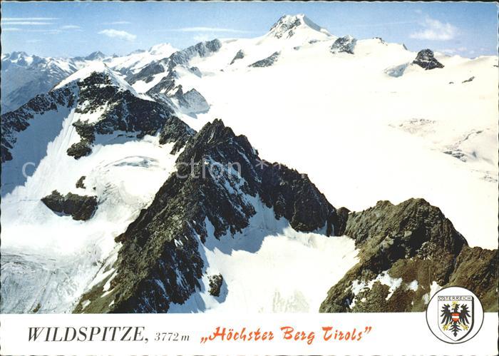Wildspitze Fliegeraufnahme
