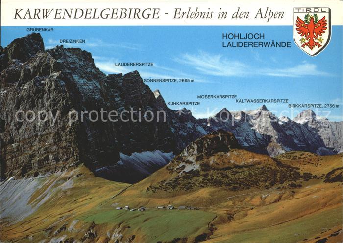 Karwendel Laliderer Hochalm Fliegeraufnahme