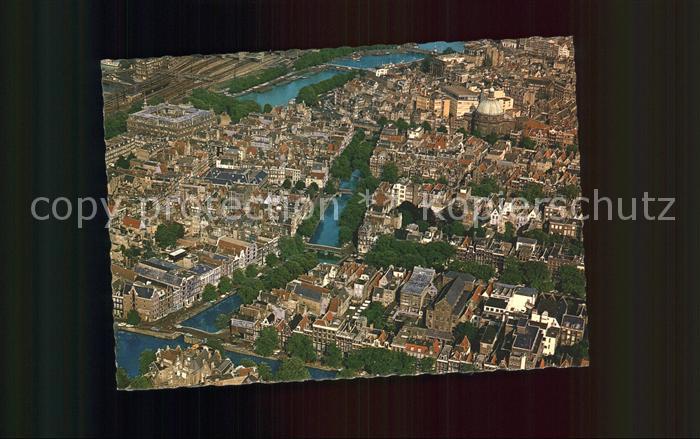 Amsterdam Niederlande Fliegeraufnahme