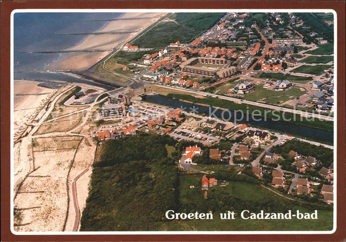 Cadzand Zeeland Fliegeraufnahme