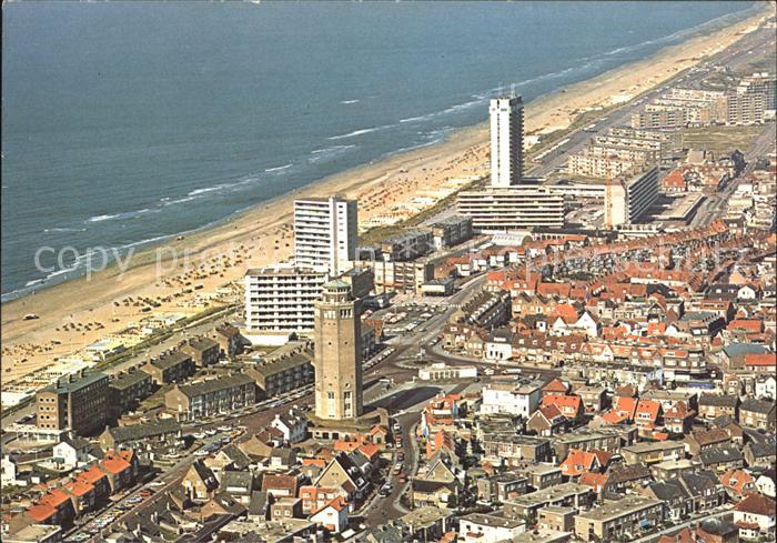 Zandvoort Holland Fliegeraufnahme
