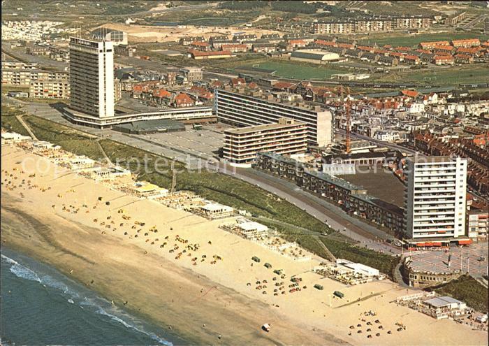 Zandvoort Holland Fliegeraufnahme