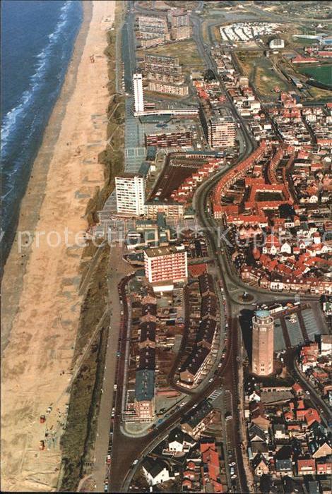 Zandvoort Holland Fliegeraufnahme
