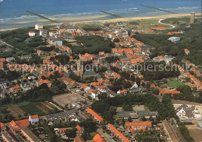 Domburg Strand Fliegeraufnahme