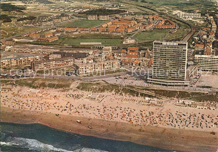 Zandvoort Holland Fliegeraufnahme