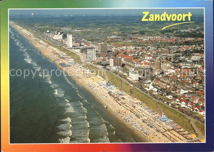 Zandvoort Holland Fliegeraufnahme