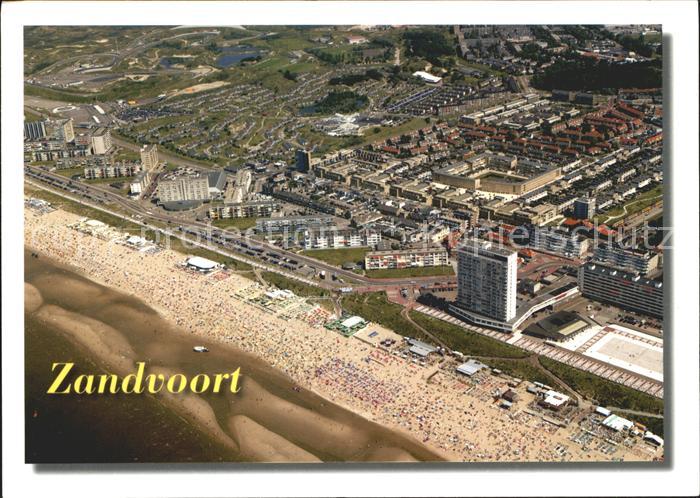 Zandvoort Holland Fliegeraufnahme