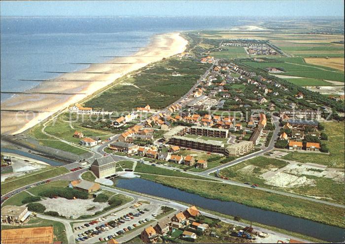 Cadzand Zeeland Fliegeraufnahme
