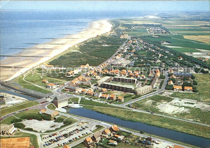 Cadzand Zeeland Fliegeraufnahme