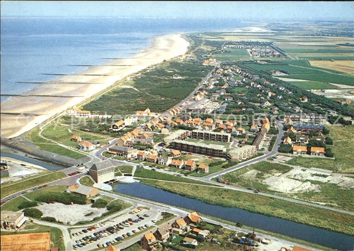 Cadzand Zeeland Fliegeraufnahme