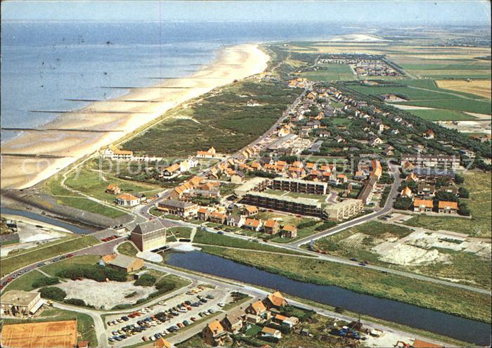 Cadzand Zeeland Fliegeraufnahme