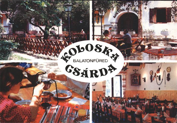 Balatonfuered Koloska Csarda Restaurant