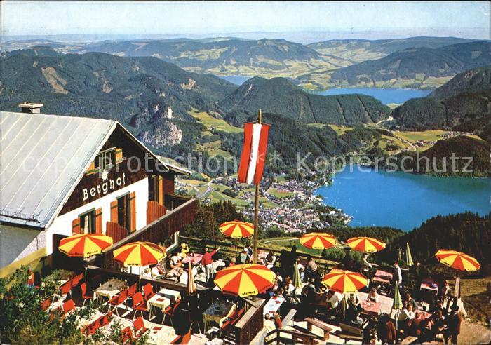 St Gilgen Salzkammergut Berghof Zwoelferhorn Seen