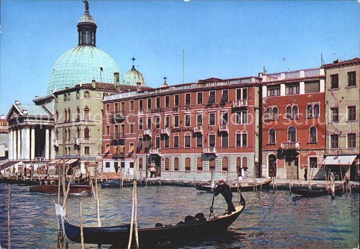 Venezia Venedig Hotel de La Gare e Germania sul Canal Grande Gondeln