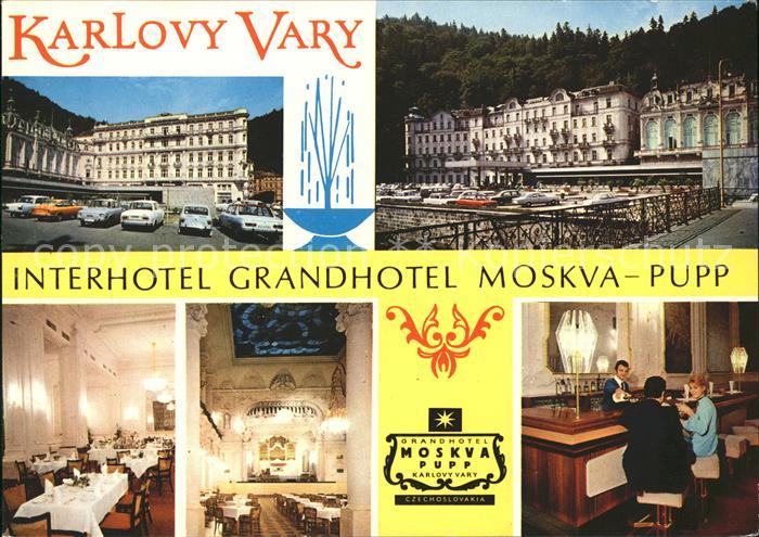Karlovy Vary Interhotel Grandhotel Moskva Pupp