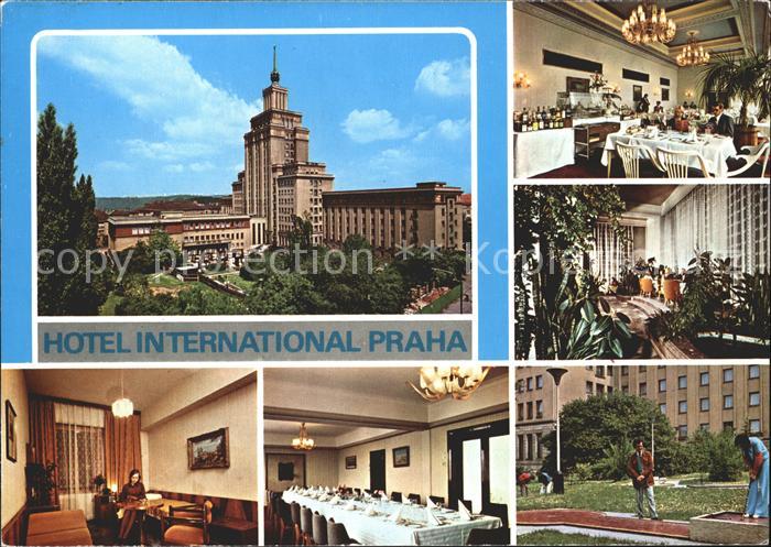 Praha Prahy Prague Hotel International Minigolf