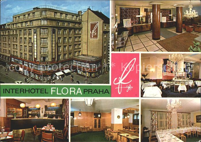 Praha Prahy Prague Interhotel Flora