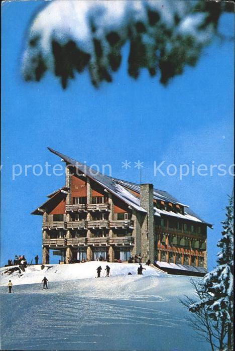 Rumaenien Berghaus Skigebiet