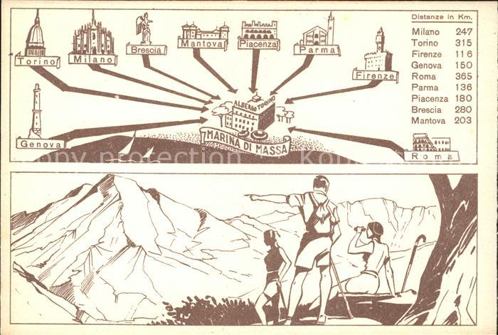 Marina di Massa Zeichnungen