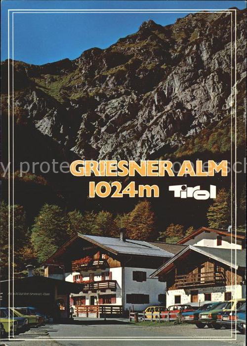 Wilder Kaiser Griesner Alm Ferienhaus