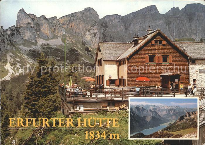 Achensee Erfurter Huette Karwendel- und Rofan-Hochgebirge