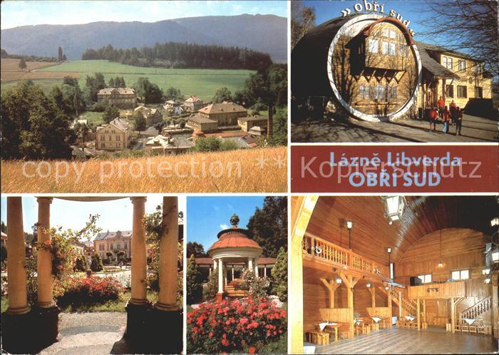 Lazne Libverda Restaurant Obri Sud grossen Fass